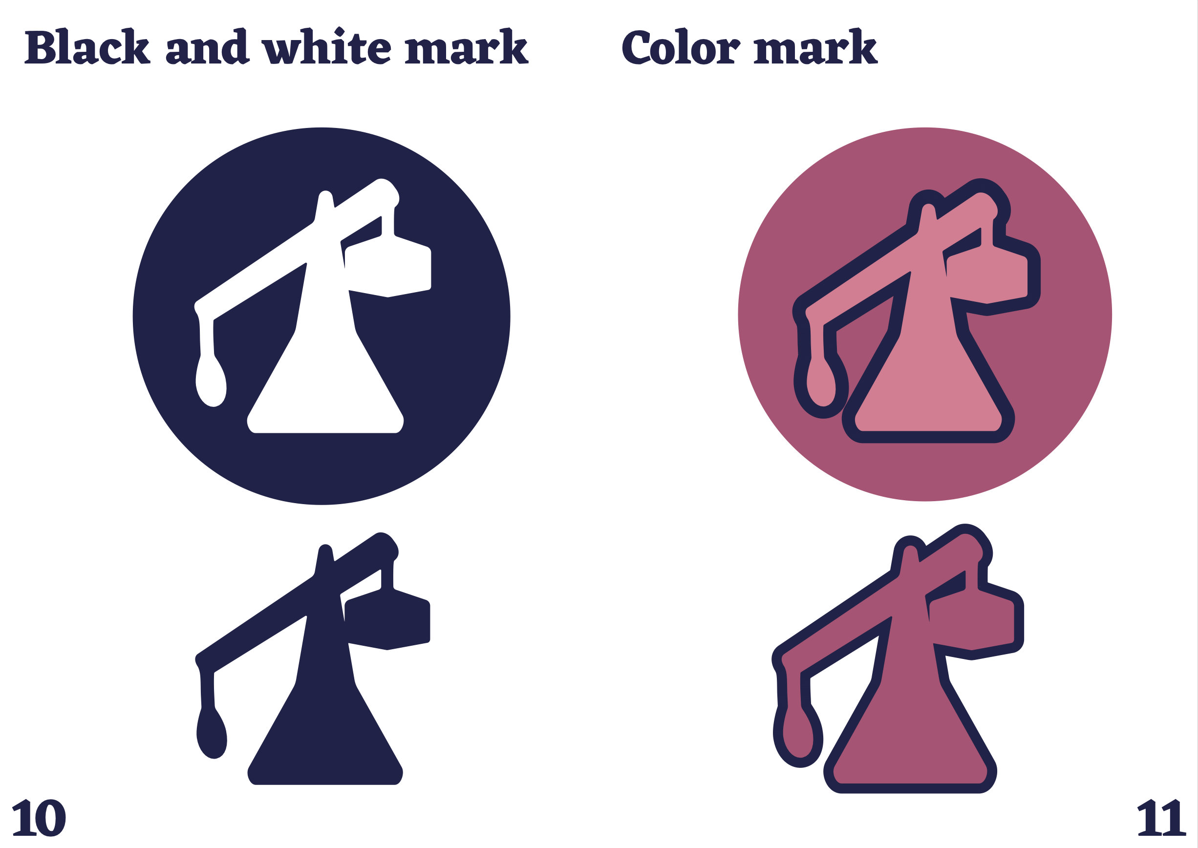 the logo as a seal without text